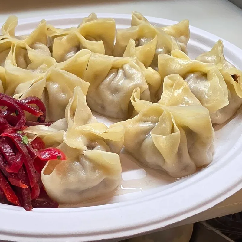 Buuz (Steamed Dumplings)